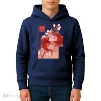 Japanese Koi Fish And Cherry Blossoms Kids Hoodie thumb 4