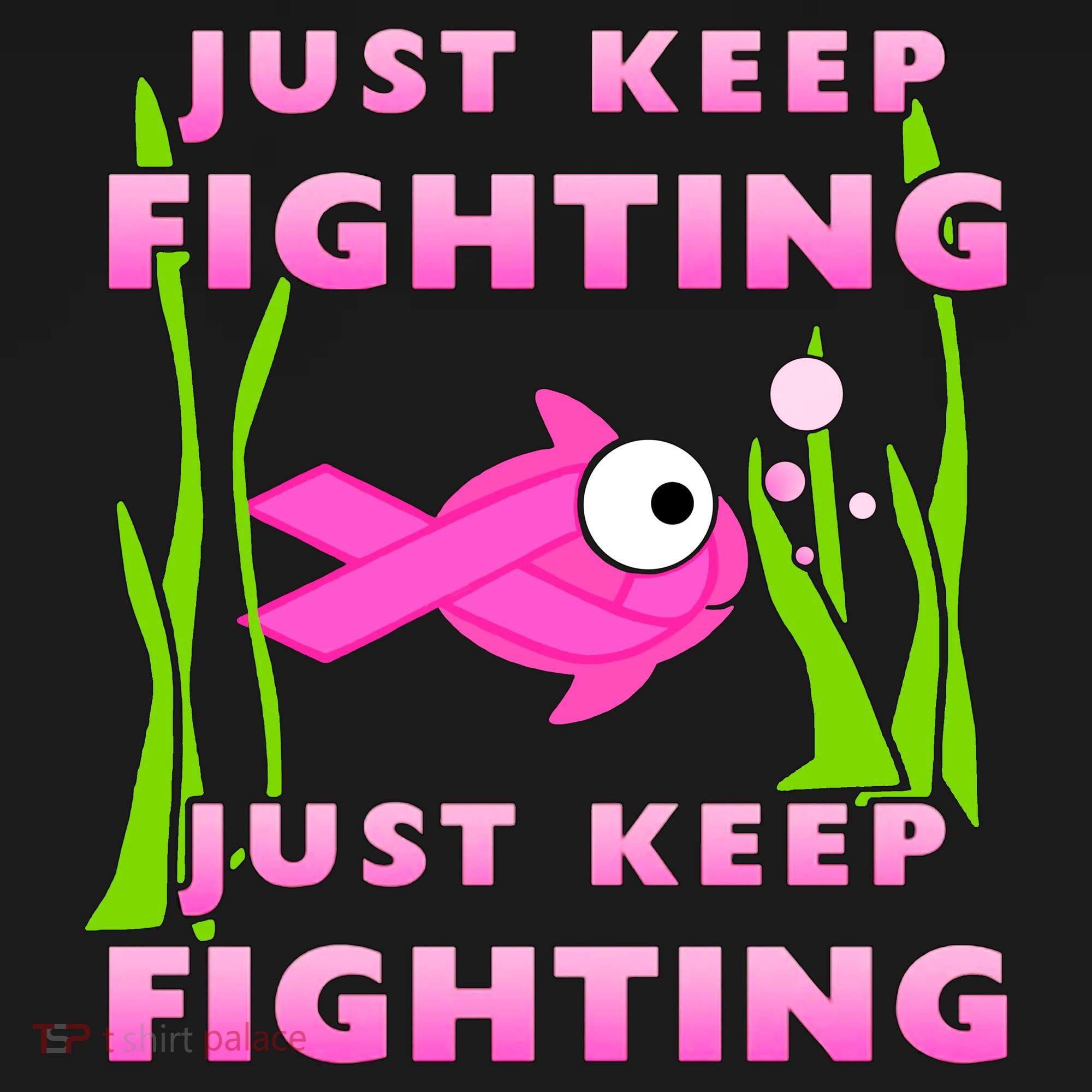 Just Keep Fighting Funny Breast Cancer Hoodie
