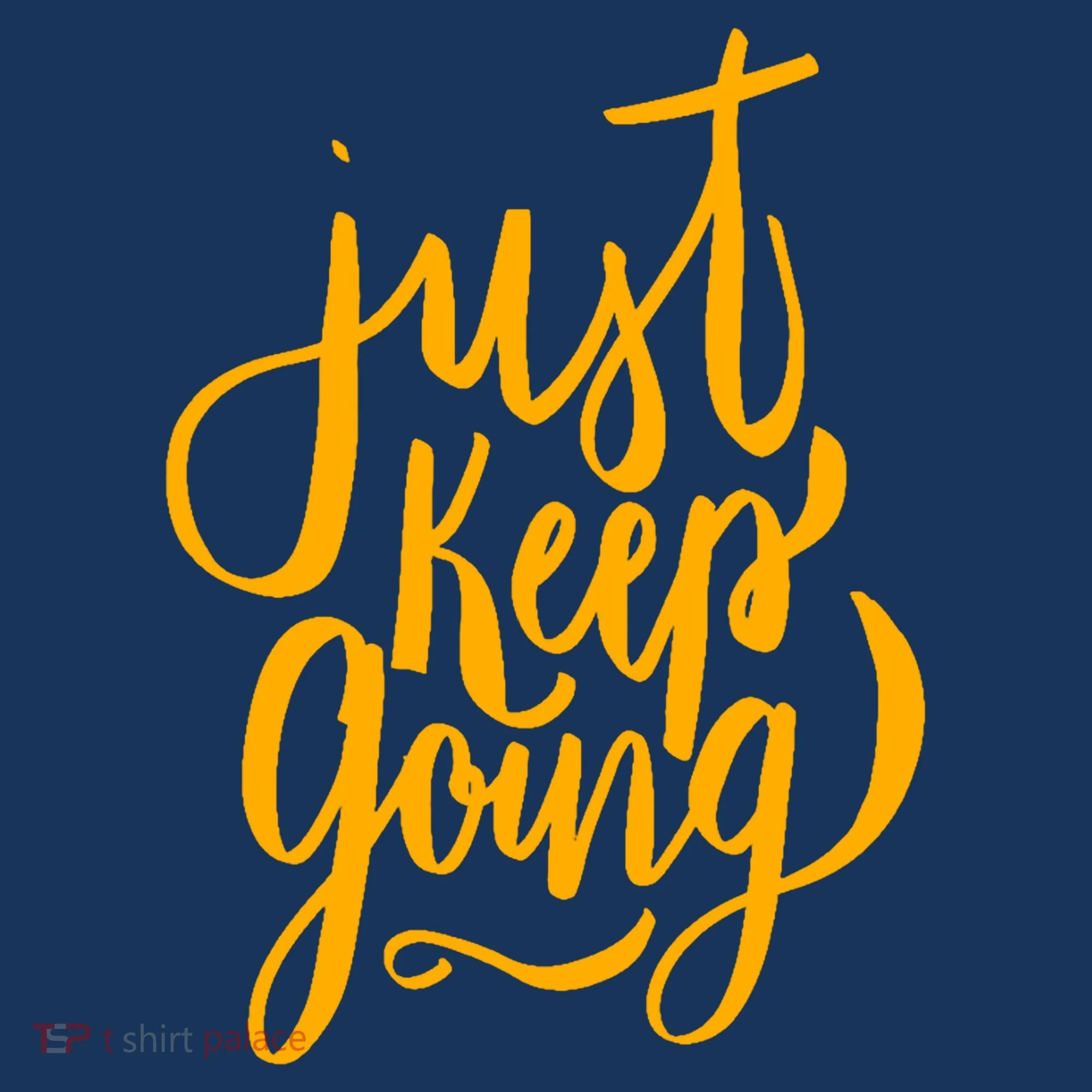 Just Keep Going Motivational Quote Doggie Tank