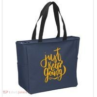 Just Keep Going Motivational Quote Tote Bag thumb 2