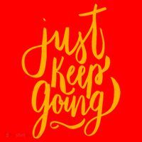 Just Keep Going Motivational Quote Santa Hat thumb 1