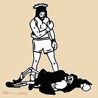 Jesus Knockout Grim Reaper X Jesus Conquers Death Boxing Tote Bag thumb 4