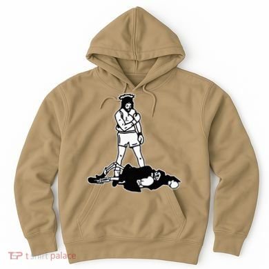 Jesus Knockout Grim Reaper X Jesus Conquers Death Boxing Hoodie