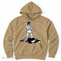 Jesus Knockout Grim Reaper X Jesus Conquers Death Boxing Hoodie thumb 0
