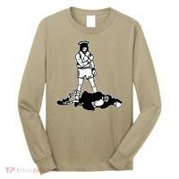 Jesus Knockout Grim Reaper X Jesus Conquers Death Boxing Long Sleeve Shirt thumb 0