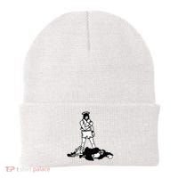 Jesus Knockout Grim Reaper X Jesus Conquers Death Boxing Beanie thumb 0