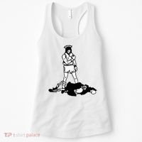 Jesus Knockout Grim Reaper X Jesus Conquers Death Boxing Women's Tank Top thumb 0