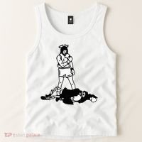 Jesus Knockout Grim Reaper X Jesus Conquers Death Boxing Tank Top thumb 2