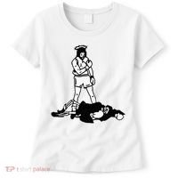 Jesus Knockout Grim Reaper X Jesus Conquers Death Boxing Women's T-Shirt thumb 0