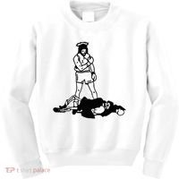 Jesus Knockout Grim Reaper X Jesus Conquers Death Boxing Kids Sweatshirt thumb 0