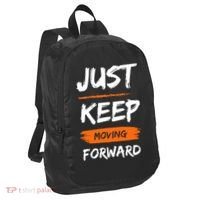 Just Keep Moving Forward Motivational Quote Port Authority Crush Ripstop Backpack thumb 0
