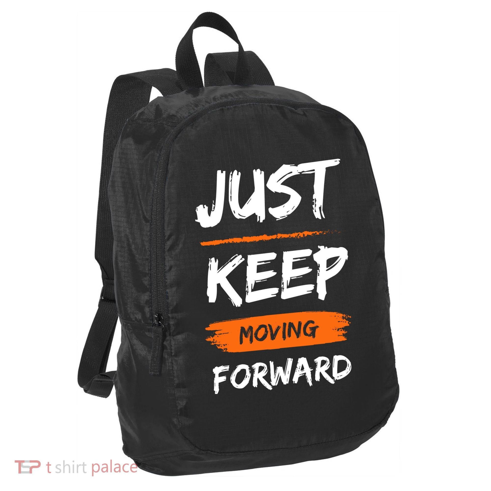 Just Keep Moving Forward Motivational Quote Port Authority Crush Ripstop Backpack