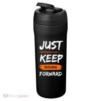 Just Keep Moving Forward Motivational Quote 24oz Duet Stainless Steel Tumbler thumb 3