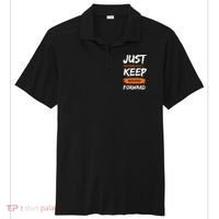 Just Keep Moving Forward Motivational Quote Sport-Tek Posi-UV Pro Polo thumb 0