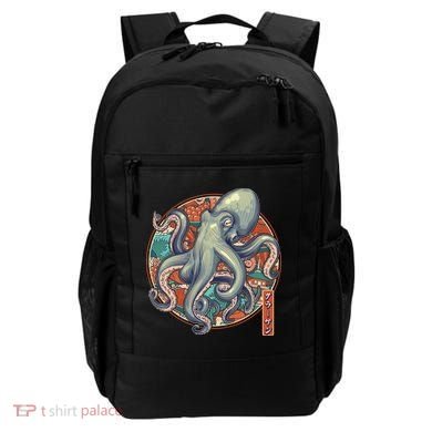 Japanese Kracken Octopus Monster Backpack