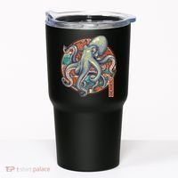 Japanese Kracken Octopus Monster Tumbler thumb 0