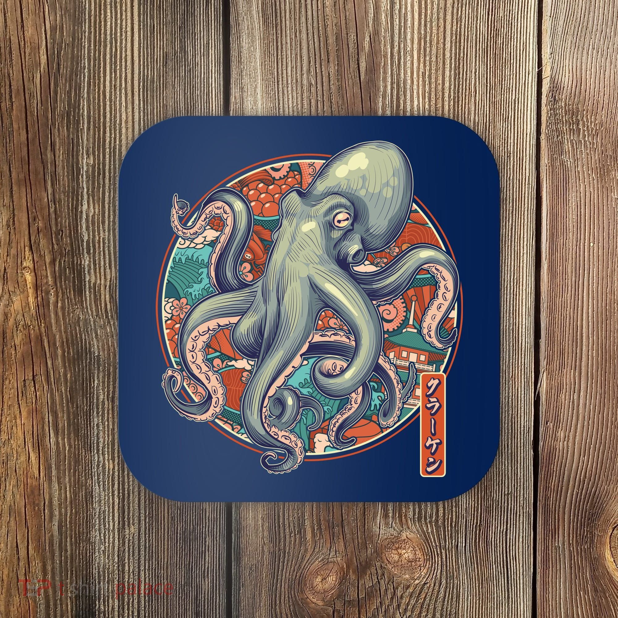 Japanese Kracken Octopus Monster Coaster