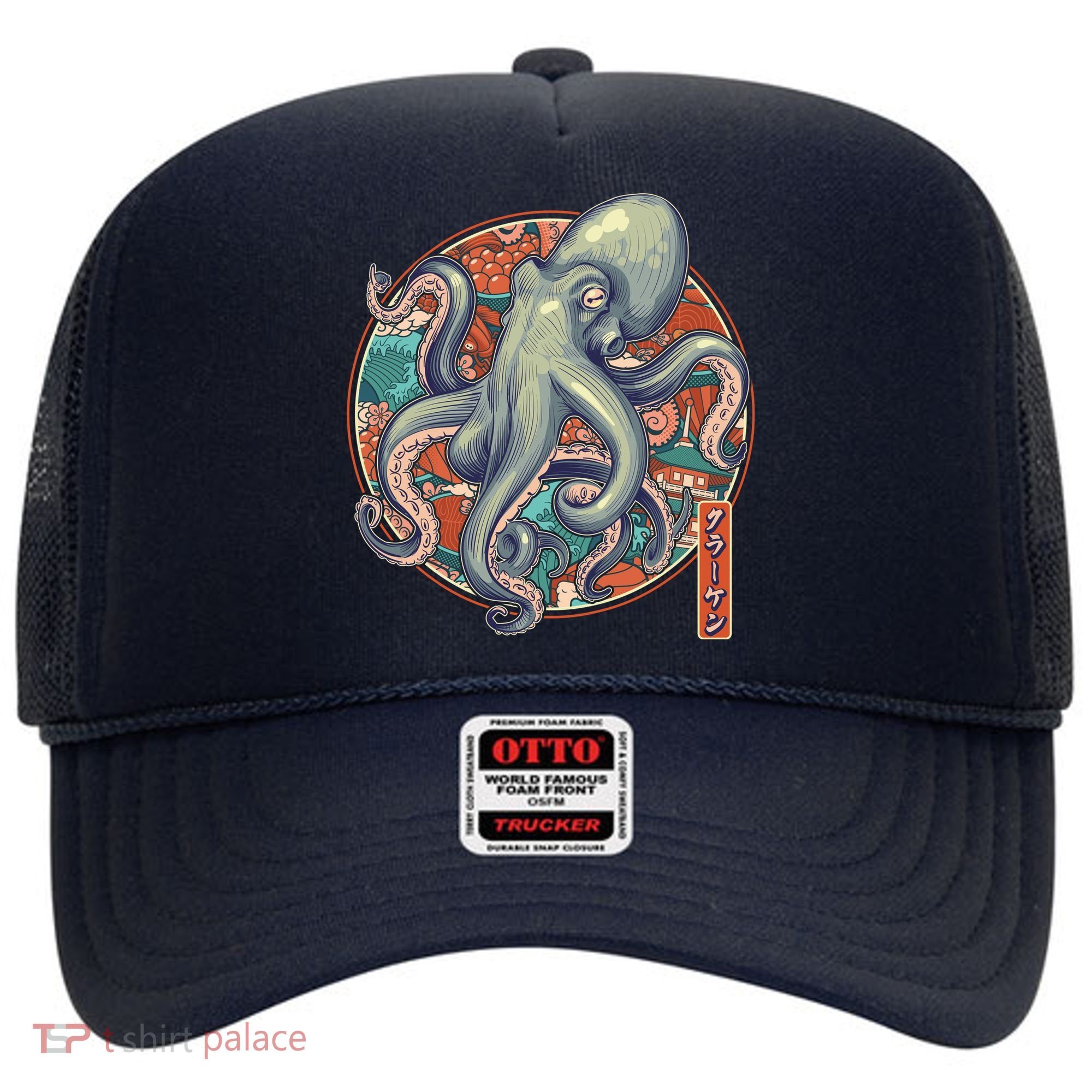Japanese Kracken Octopus Monster Hat