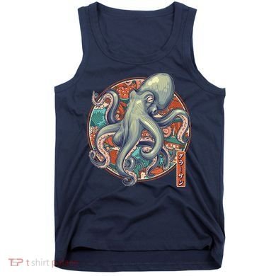 Japanese Kracken Octopus Monster Tank Top