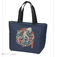 Japanese Kracken Octopus Monster Tote Bag thumb 3