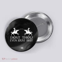 Jousting Knight Renaissance Festival Joust Medieval Button thumb 0