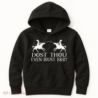 Jousting Knight Renaissance Festival Joust Medieval Kids Hoodie thumb 0
