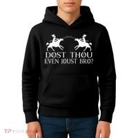Jousting Knight Renaissance Festival Joust Medieval Kids Hoodie thumb 4