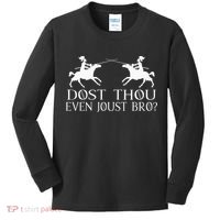 Jousting Knight Renaissance Festival Joust Medieval Kids Long Sleeve Shirt thumb 0