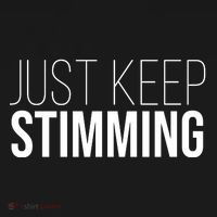 Just Keep Swimming Positive Quote Mousepad thumb 1