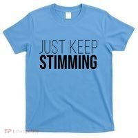 Just Keep Swimming Positive Quote T-Shirt thumb 0