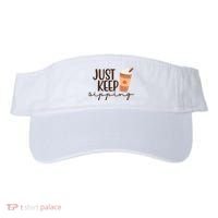 Just Keep Sipping Pumpkin Spice Coffee Lover Visor thumb 0