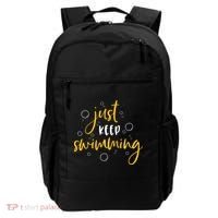 Just Keep Swimming Backpack thumb 0