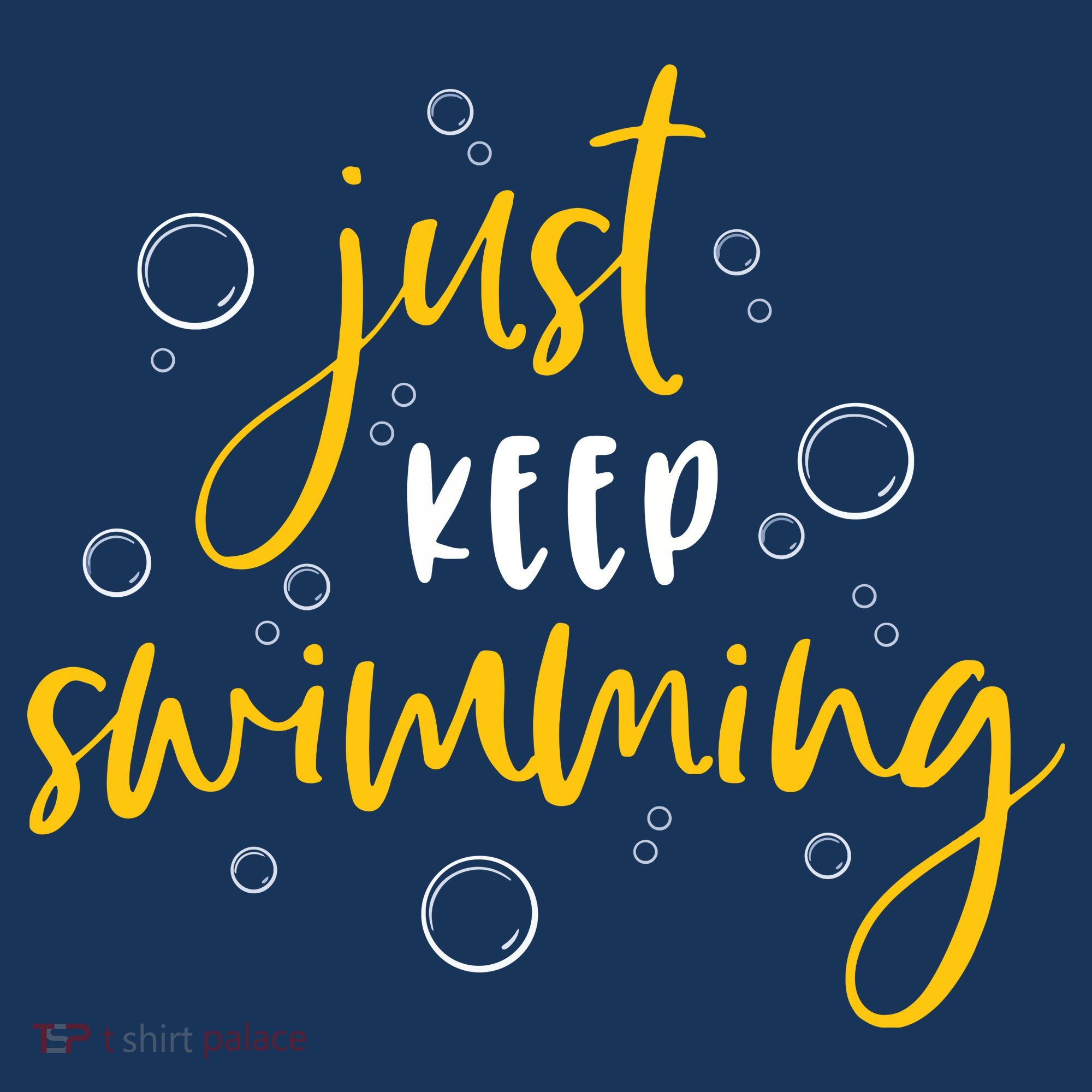 Just Keep Swimming Doggie Tank