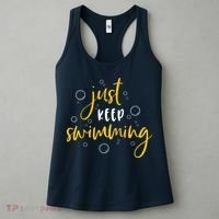 Just Keep Swimming Women's Tank Top thumb 3