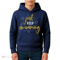 Just Keep Swimming Kids Hoodie thumb 4