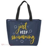 Just Keep Swimming Tote Bag thumb 0