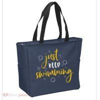 Just Keep Swimming Tote Bag thumb 2
