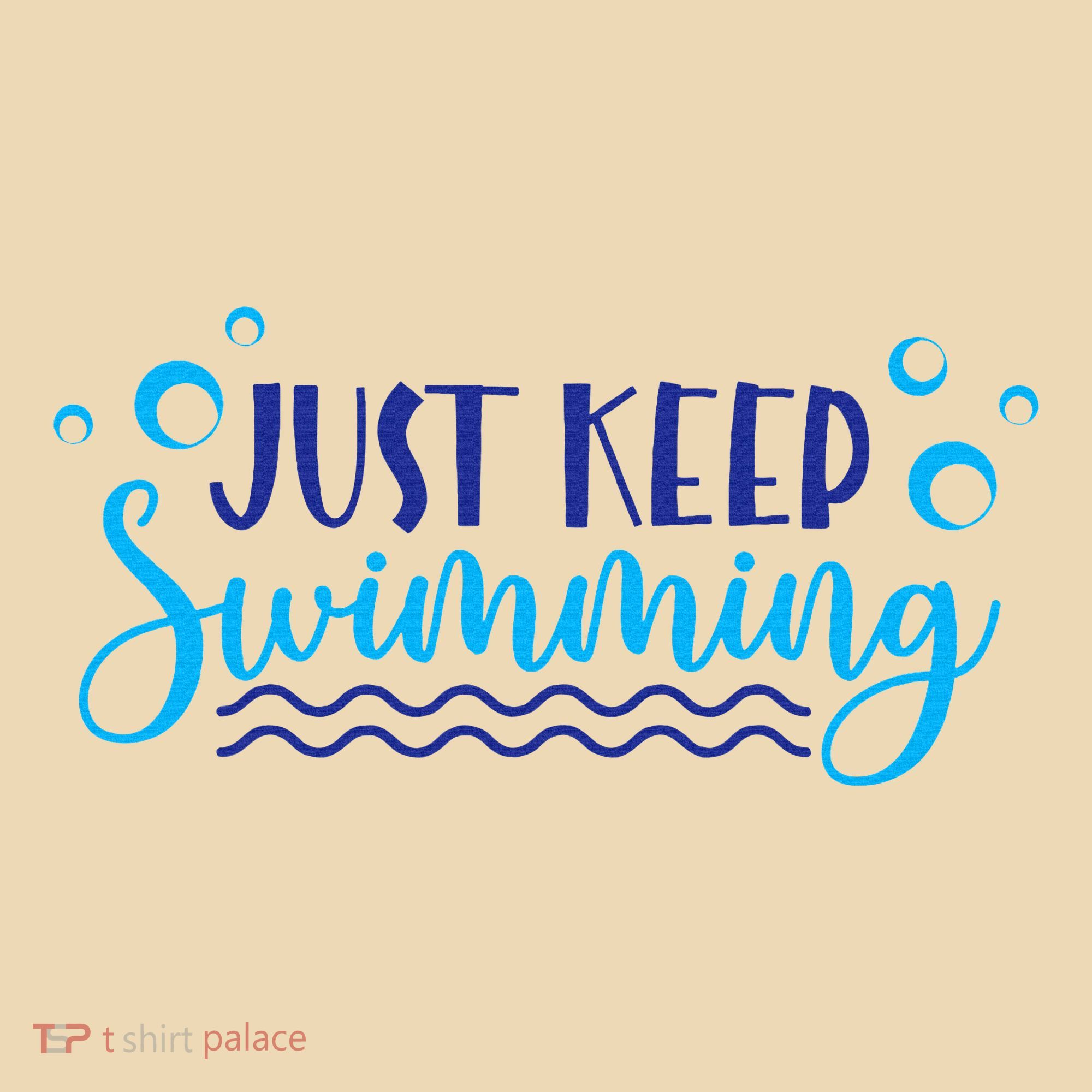 Just Keep Swimming I Love Swim Tote Bag