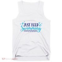 Just Keep Swimming I Love Swim Tank Top thumb 0