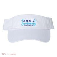 Just Keep Swimming I Love Swim Visor thumb 0