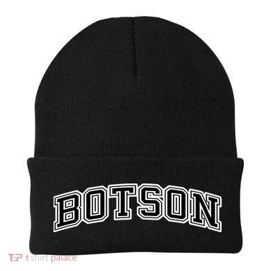 Botson Team Sports Emblem Beanie