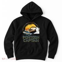 Just Like A Regular Captain Only Cooler Pontoon Captain Hoodie thumb 0
