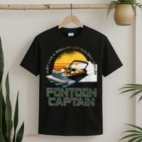 Just Like A Regular Captain Only Cooler Pontoon Captain T-Shirt thumb 2