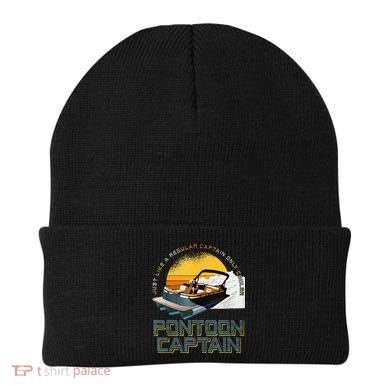 Just Like A Regular Captain Only Cooler Pontoon Captain Beanie