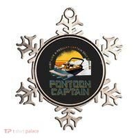 Just Like A Regular Captain Only Cooler Pontoon Captain Ornament thumb 0
