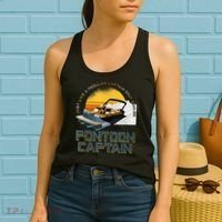Just Like A Regular Captain Only Cooler Pontoon Captain Women's Tank Top thumb 2
