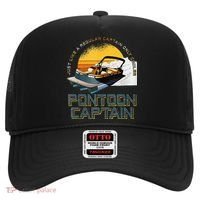 Just Like A Regular Captain Only Cooler Pontoon Captain Hat thumb 0