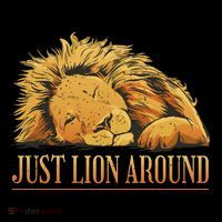 Just Lion Around Lazy Cute Coffee Mug thumb 5