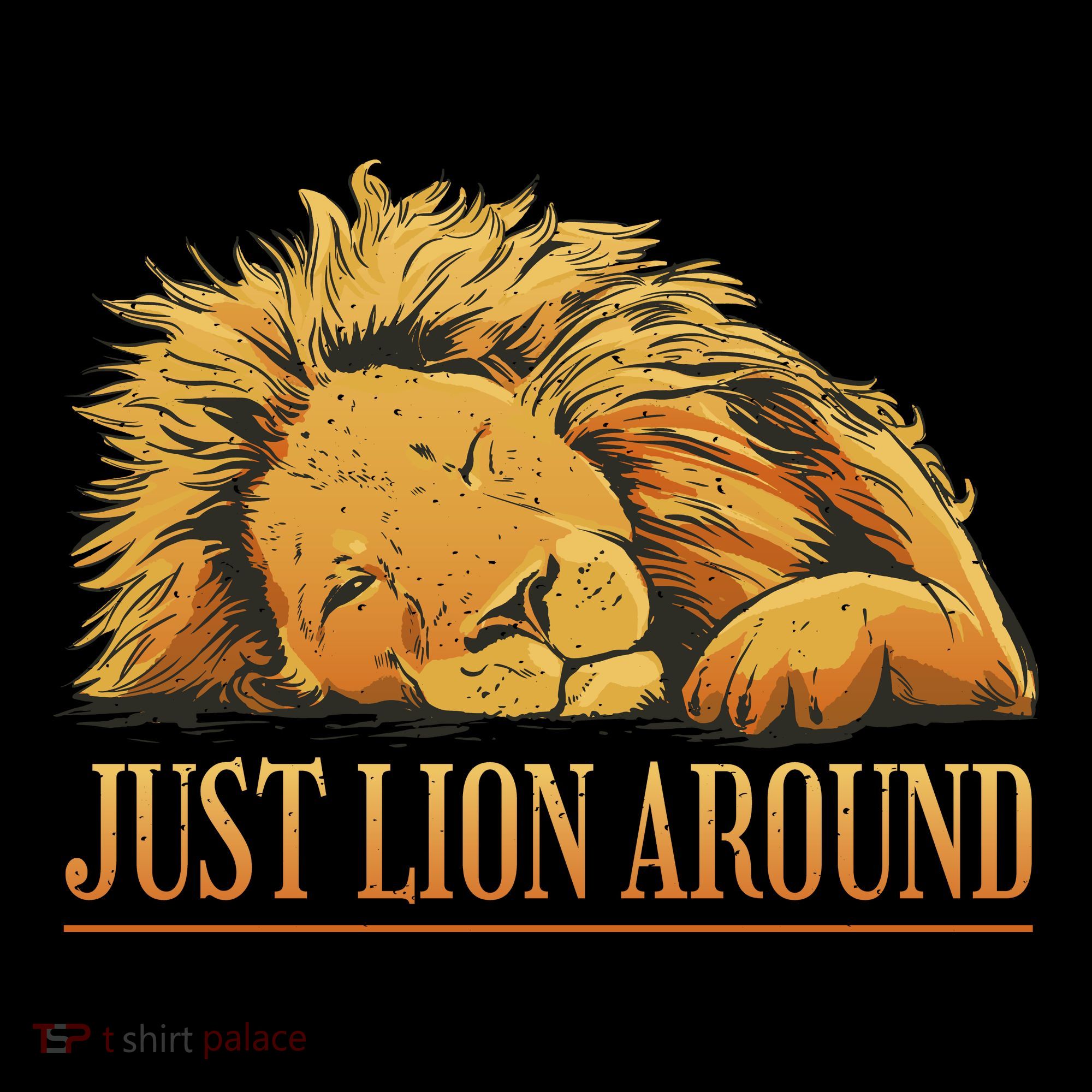 Just Lion Around Lazy Cute Coffee Mug
