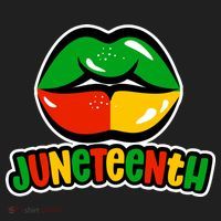 Juneteenth Lips Black History Month Women's Sweatshirt thumb 2